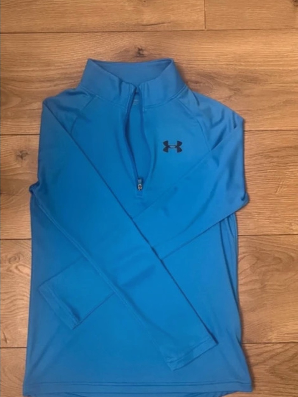 Under Armour Kids Blue Quarter-Zip Pullover